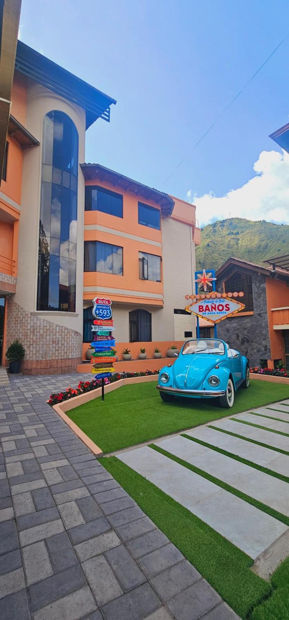 Hotel Tungurahua Baños Buitenkant foto